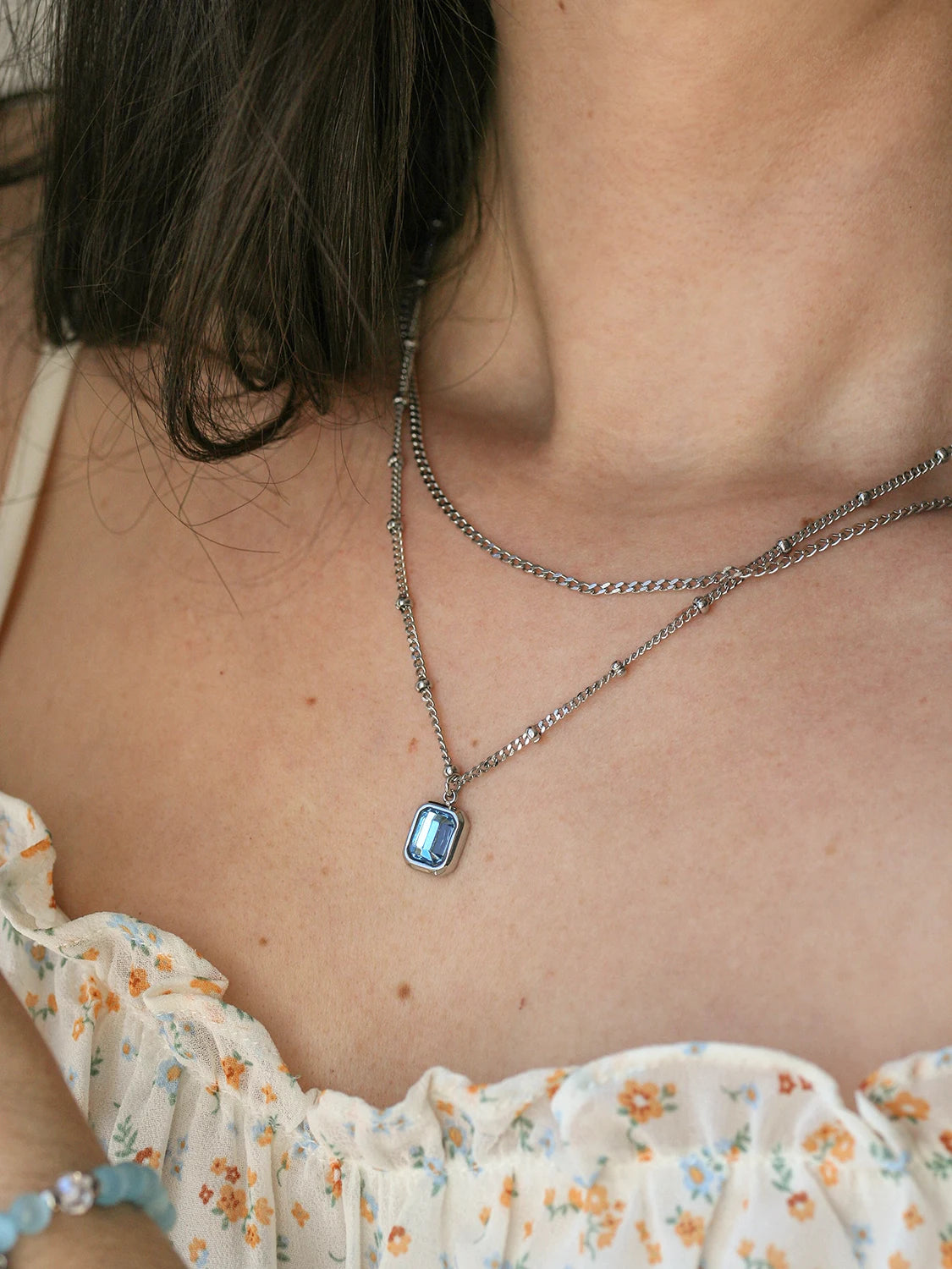 Collier Bouteille à la mer