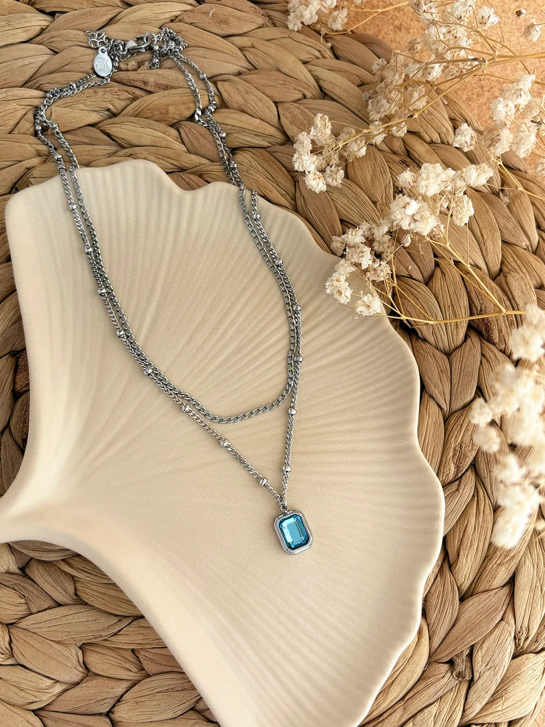 Bouteille à la mer necklace