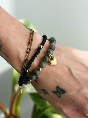 Bracelet Nox doré