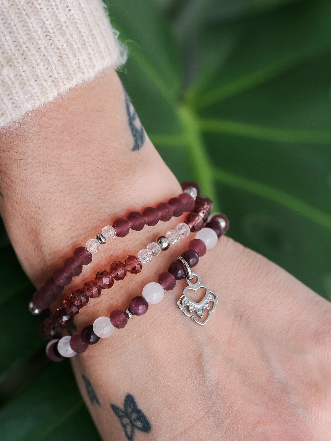 Bracelet Cœur enchanté argent