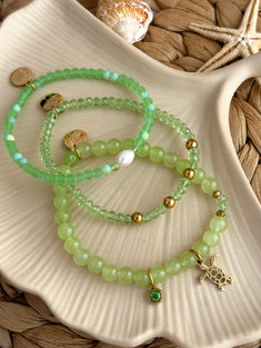 Ensemble de bracelets Oasis doré