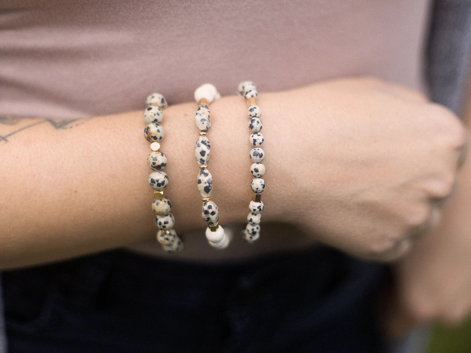 Gold Patch bracelet