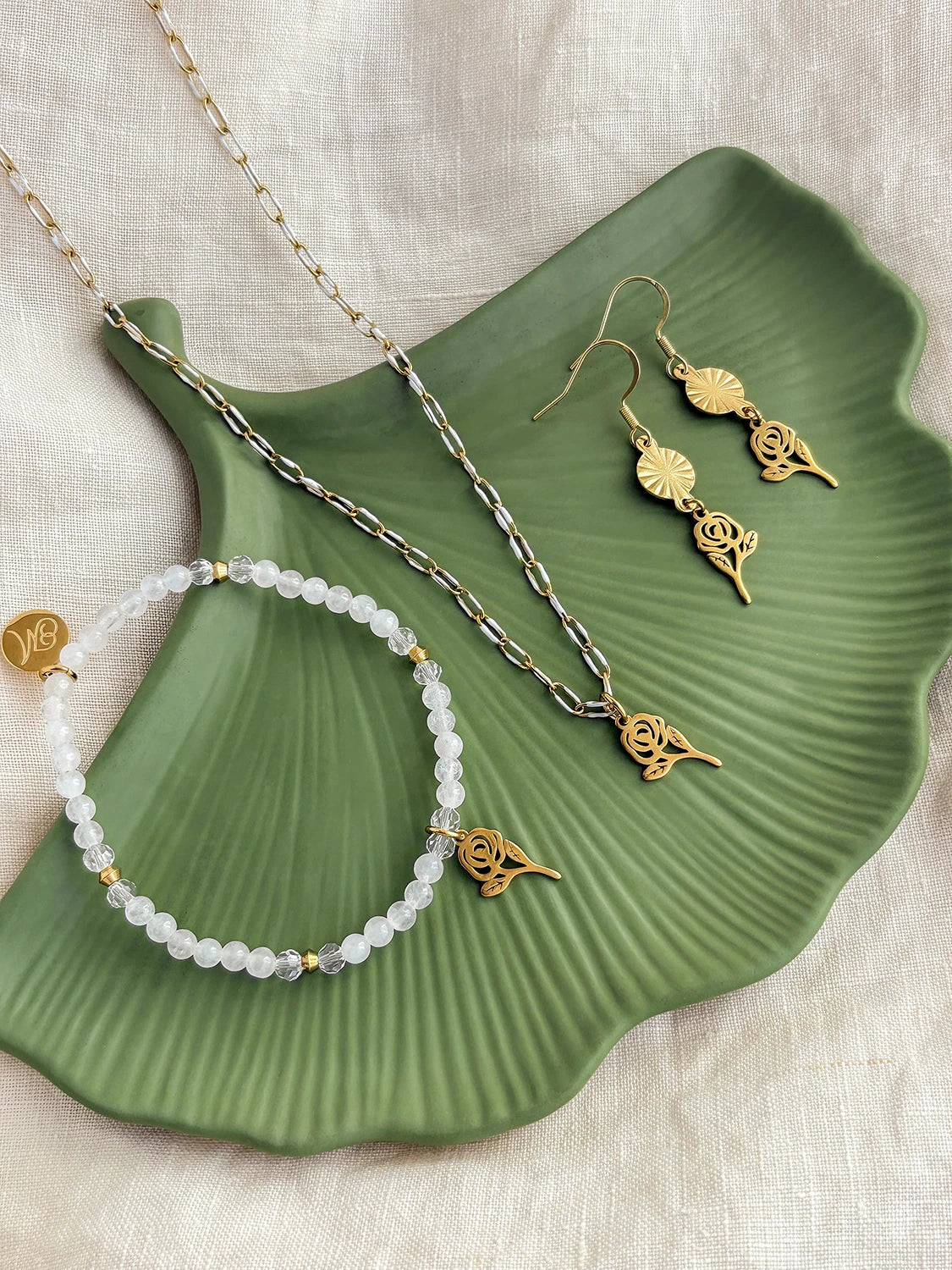 Ensemble de bijoux Halo