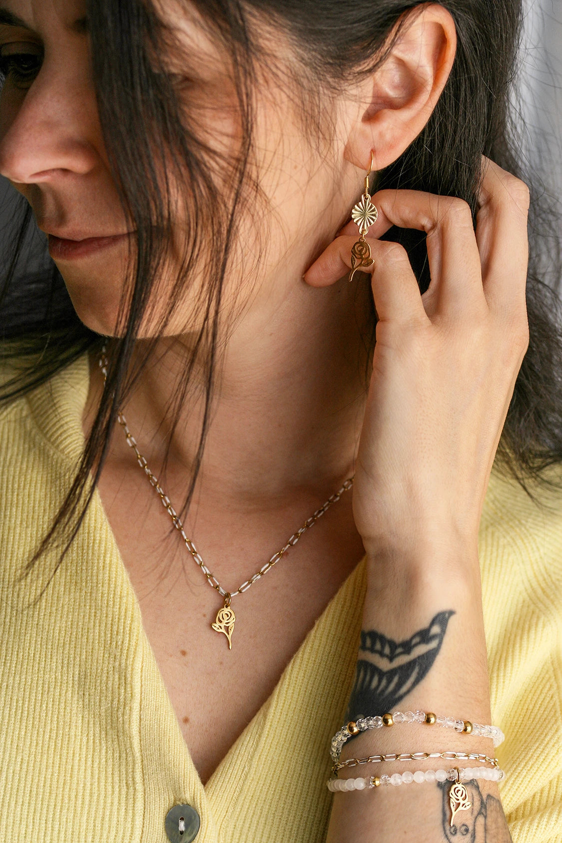 Ensemble de bijoux Halo