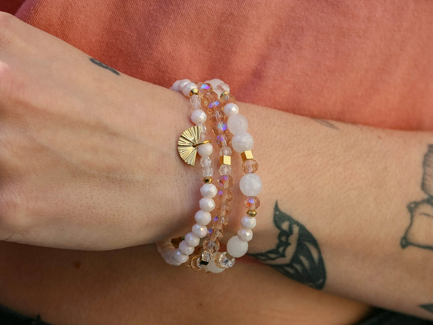Bracelet Pétale d'or
