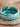 Grand bol rond décoratif Lagon blanc turquoise – Série Néréide