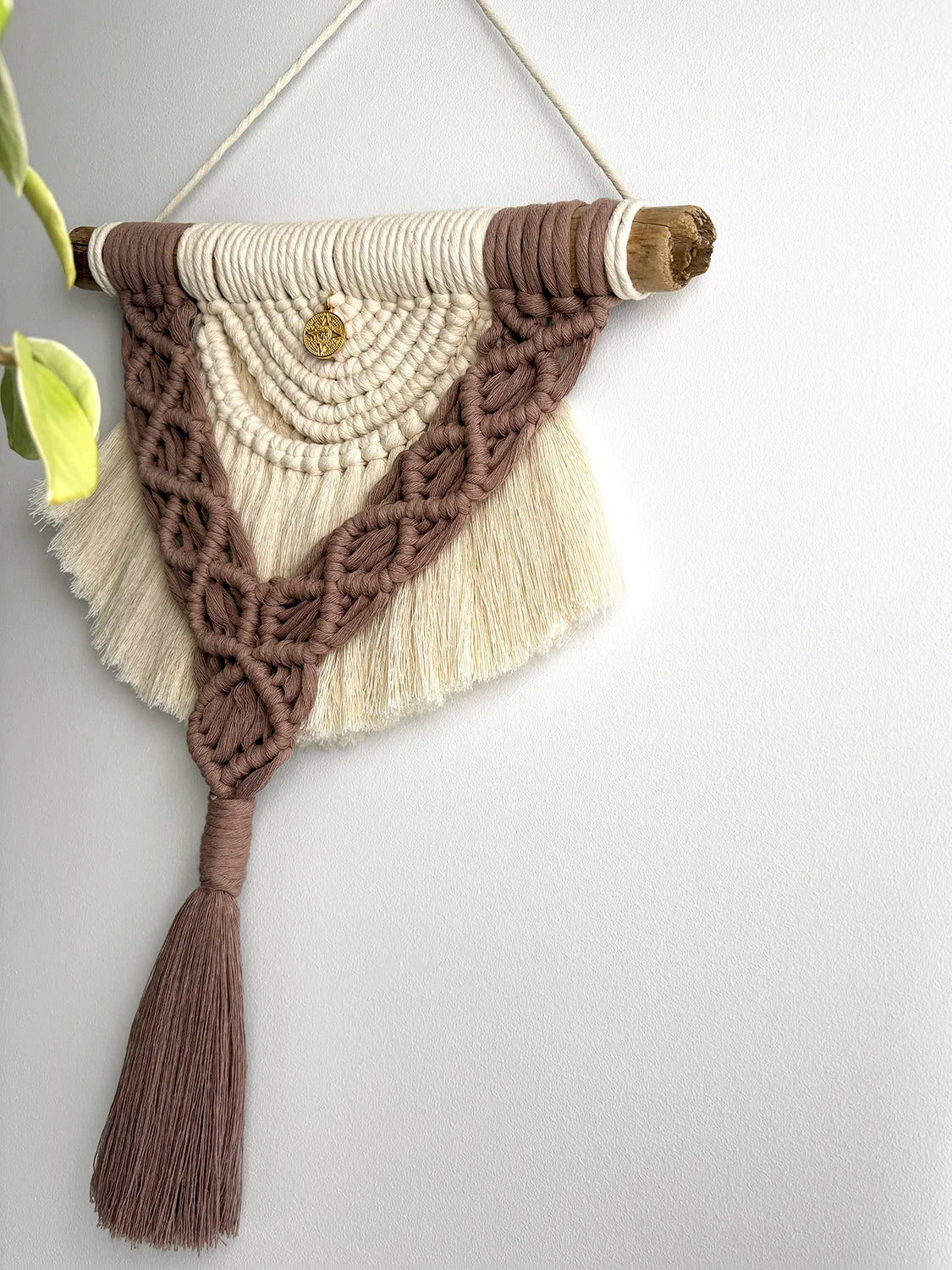 Tenture murale macramé Boho (unique)