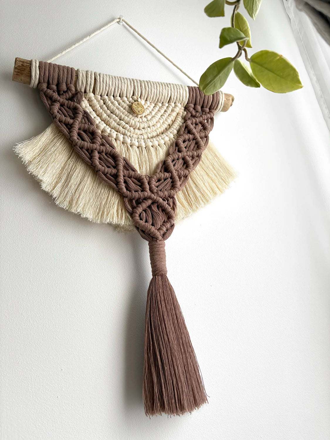 Tenture murale macramé Boho (unique)