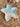 Plateau à bijoux Starfish bleu poudre et blanc crème (unique)
