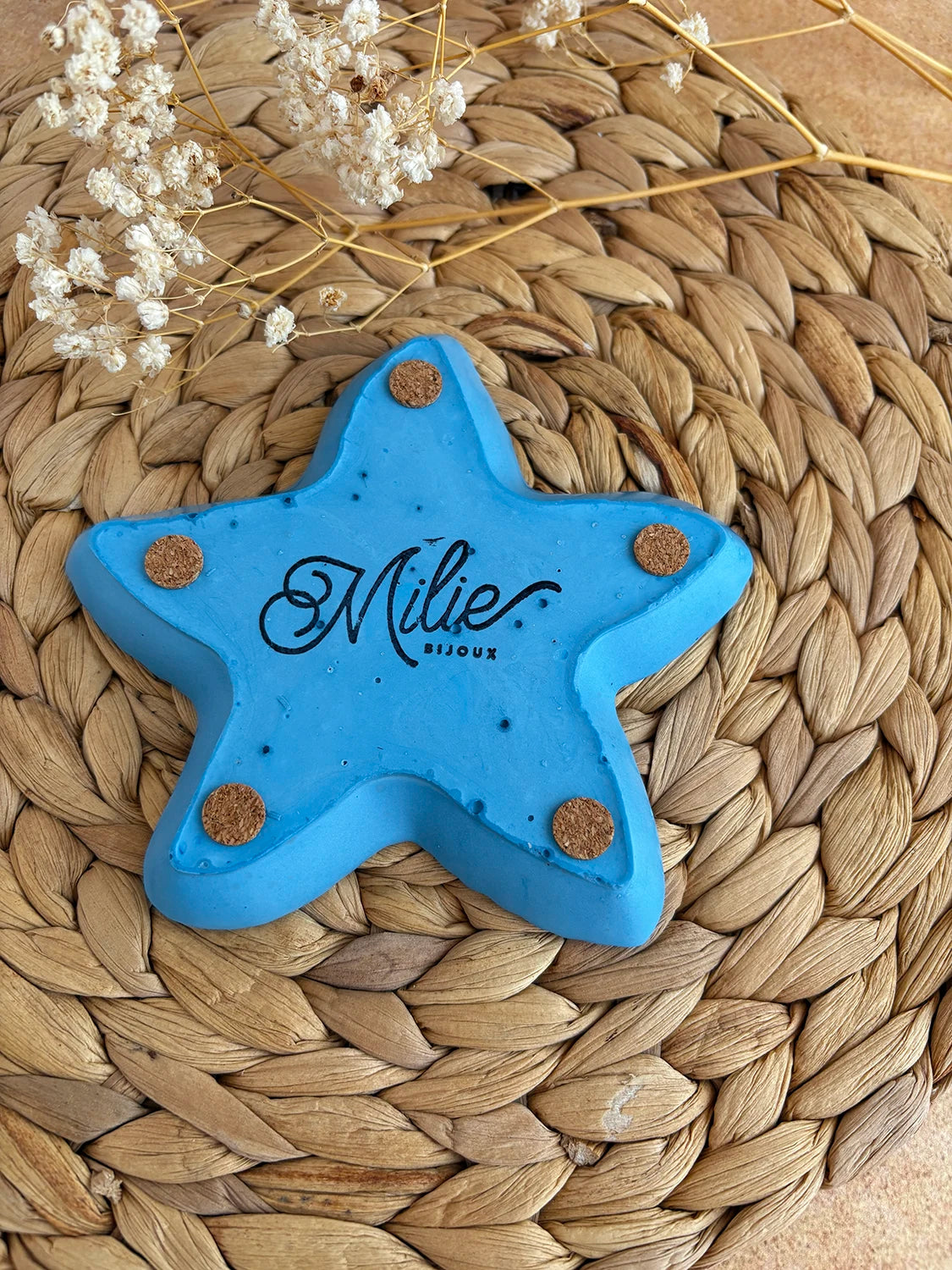 Plateau à bijoux Starfish bleu (2 modèles uniques)