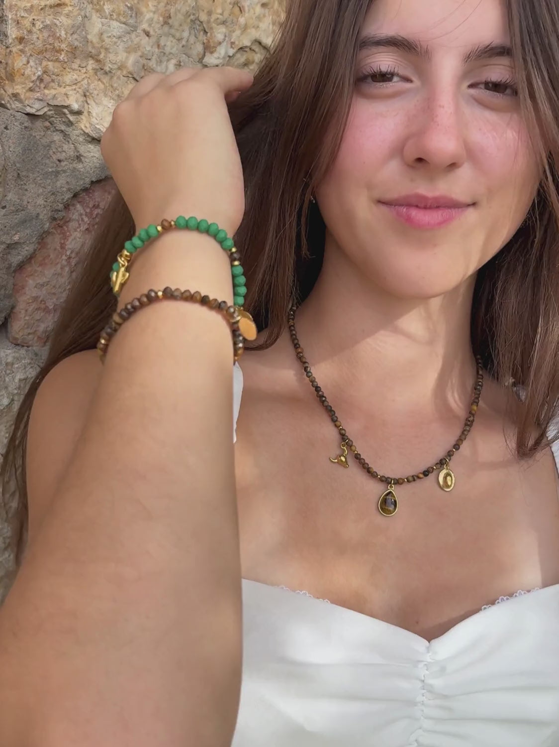 Bracelet Sierra doré
