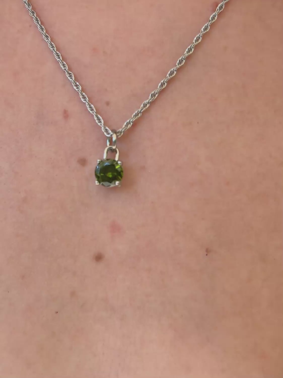 Collier Essence - Pierre de naissance - Août
