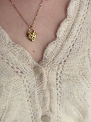 Clous d’oreilles Cutie doré