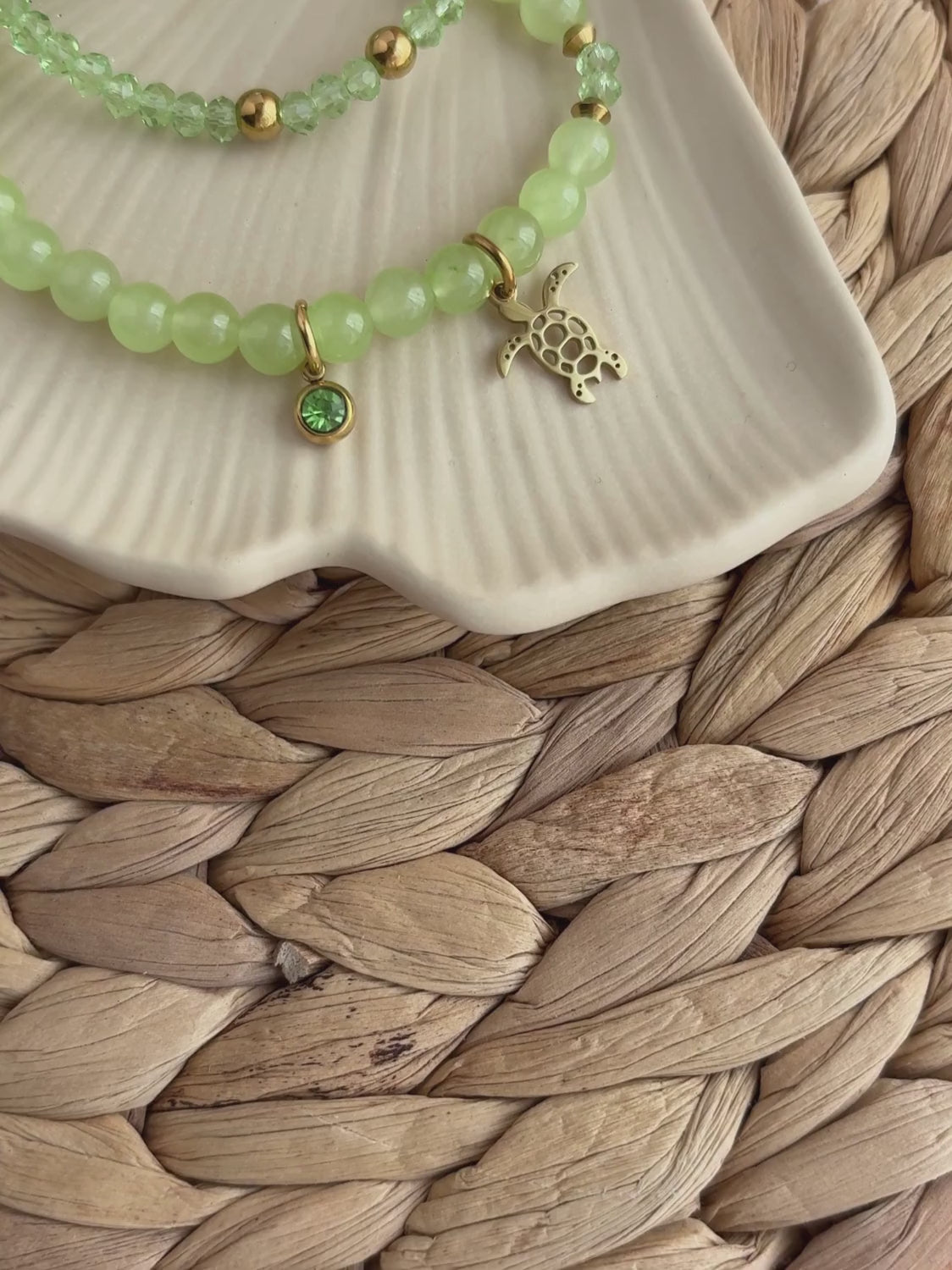 Ensemble de bracelets Oasis doré