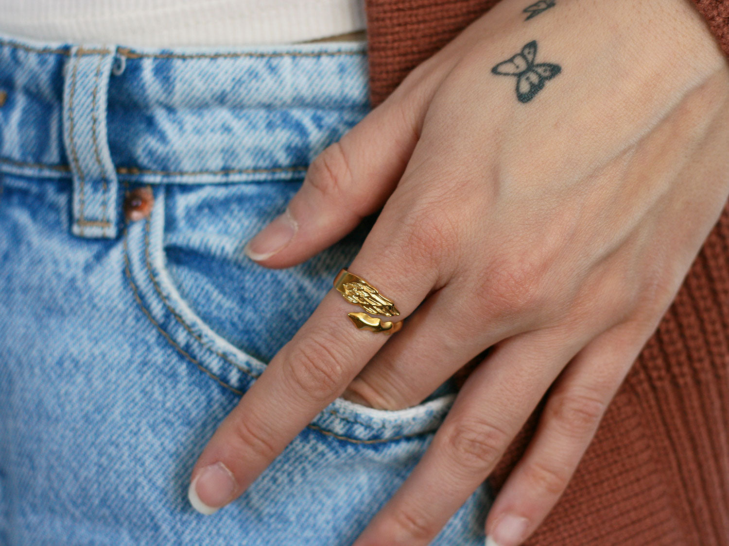 Gold Destiny ring