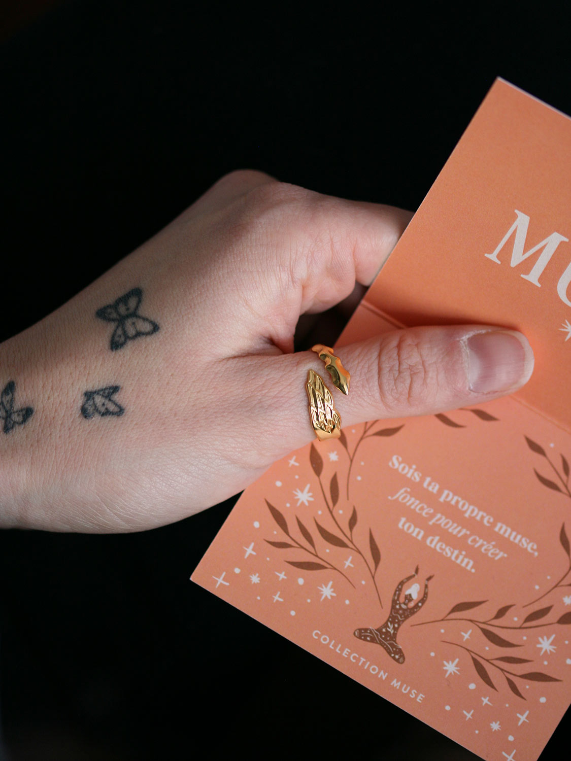 Gold Destiny ring