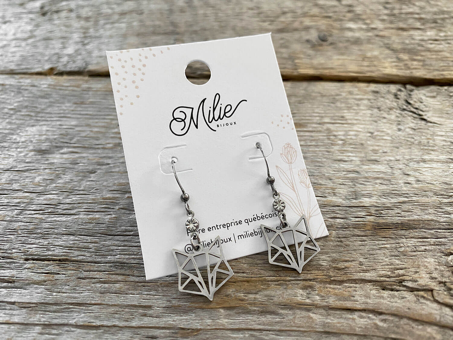 Boucles d'oreilles Ruse