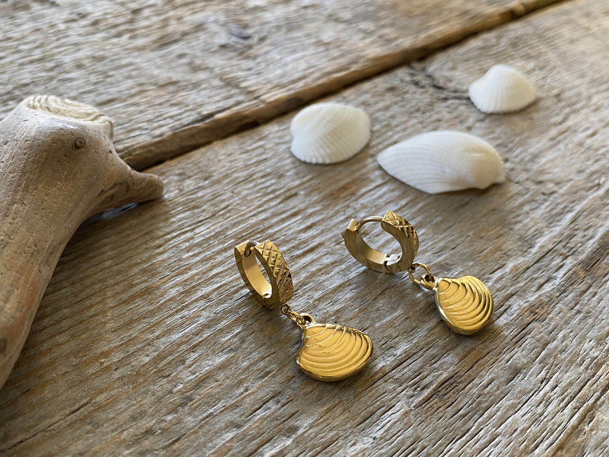 Boucles d'oreilles Shell
