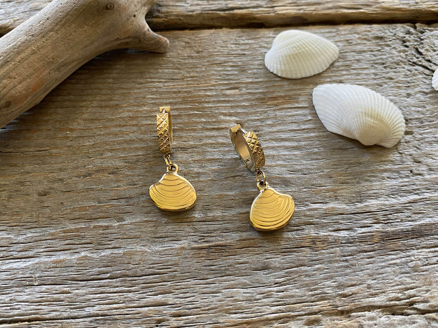 Boucles d'oreilles Shell