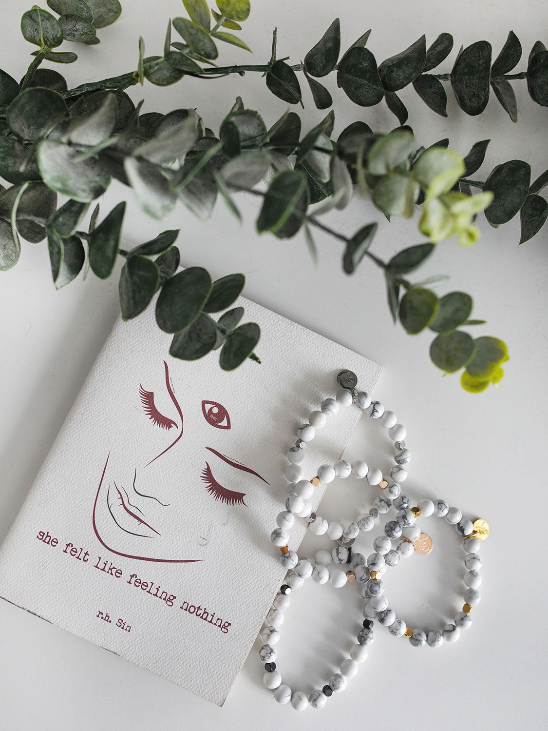 Bracelet Élixir rose 8 mm