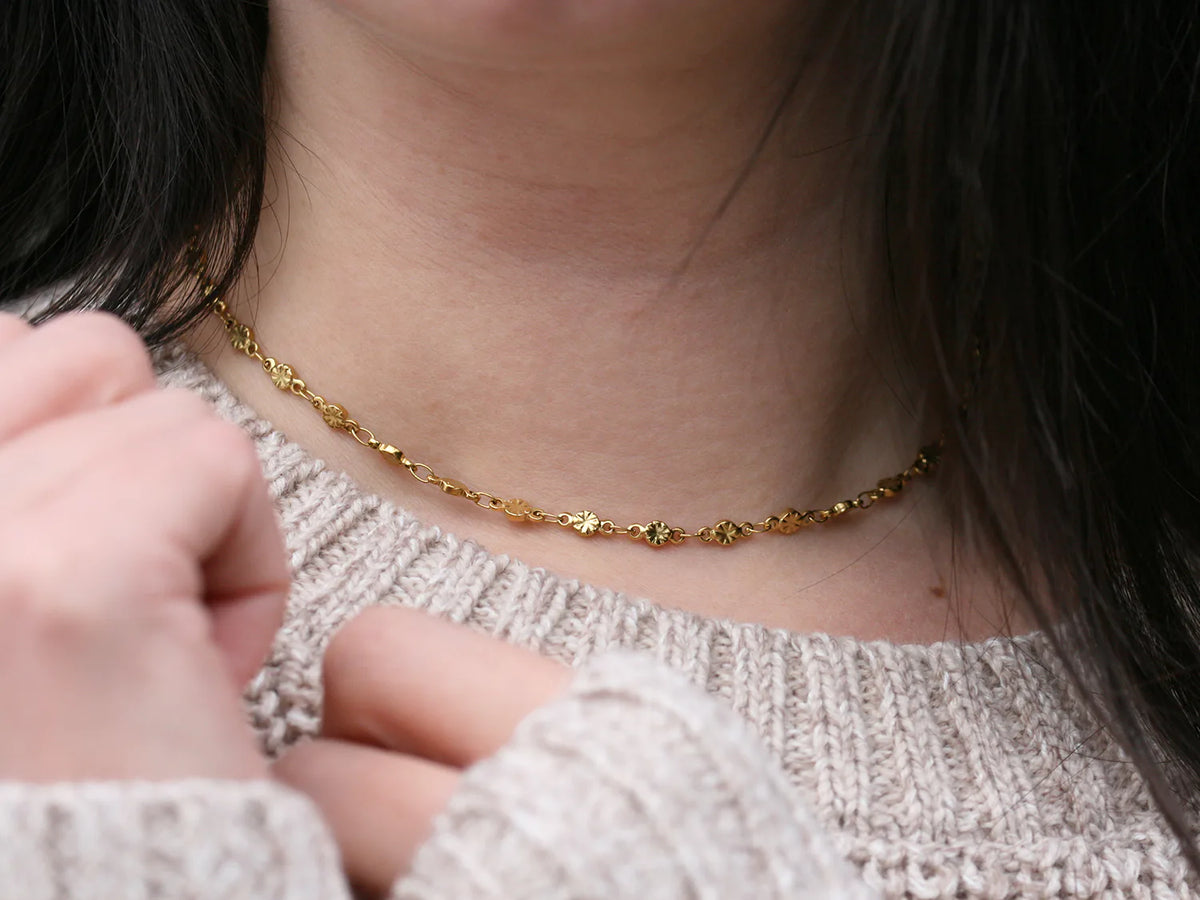 Collier choker Wonder doré