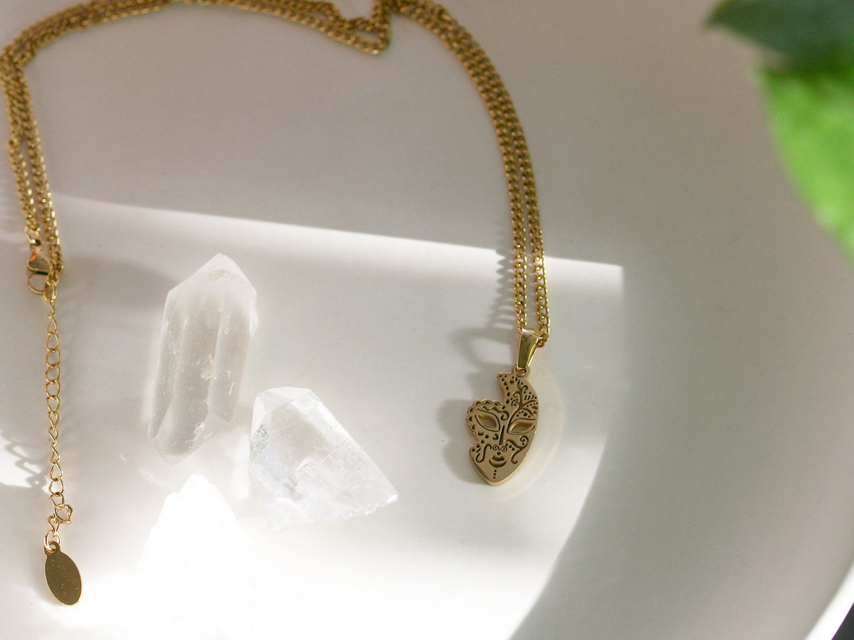 Collier Feminity doré